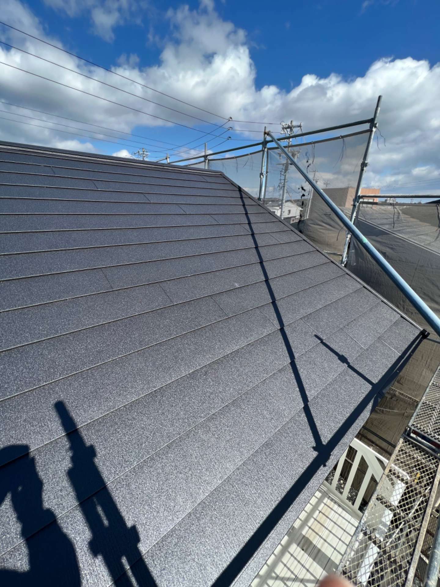 知多市で屋根カバー工法によるリフォーム